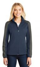 Port Authority® Ladies Active Colorblock Soft Shell Jacket